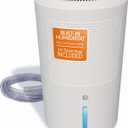 Eva-Dry EDV-2400 Compact and Powerful Dehumidifier | Eliminate Moisture | Energy Efficient | Quiet | Portable | Includes 3-Foot Drain Hose | Ideal for Home, Office, and RV