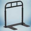 Bed Rail for Elderly Adults Safety, Heavy Duty Bed Rail with 6 Adjutsable Heights, Bed Assist Rail for Seniors, Twin, Queen, King Size Bed (400 LBS Loading, Black)