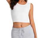 Women's Mini Skorts with Drawstring Mid Waist Side Split Bodycon Y2K Mini Skirt with Shorts (Gray, XS)