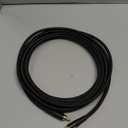 EMK RCA to RCA Subwoofer Cable  24K Gold-Plated Connector Nylon Braided Double Shielded Audio Cable Digital&Analog Signal Support for Amplifiers Subwoofer Home Theater Hi-Fi Systems Black/15ft/5m