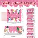 Jaywayang 4PCS Christmas Money or Gift Card Holder with 10 Slots, Surprise Cash Envelope Holders for Men Women Girls Boys