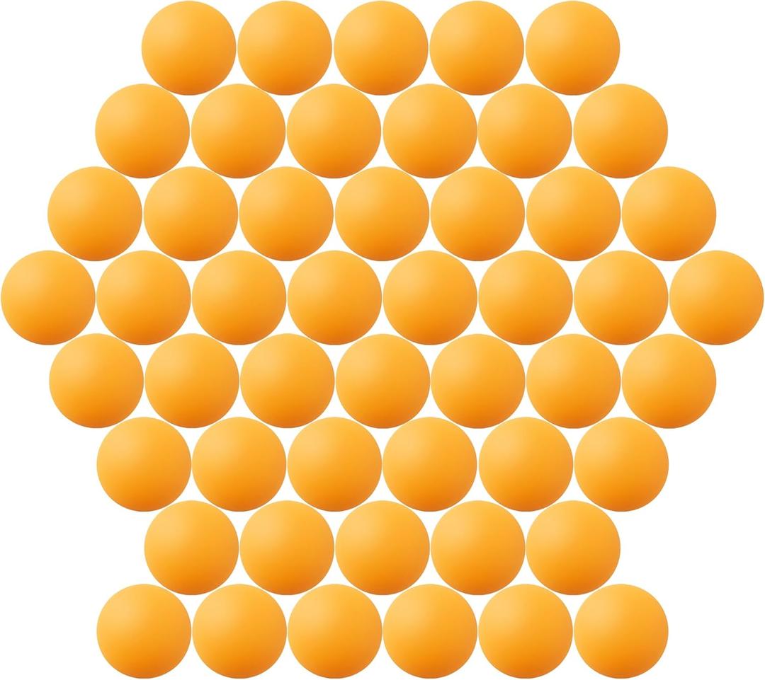 40MM Ping Pong Balls, 50 or 80 Pack Assorted Colored Plastic Balls for Beer Pong, Arts and Craft