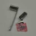 Moen YB8808CH 90 Degree Modern Double Post Pivoting Toilet Paper Holder, Chrome