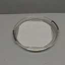 LAMU 1 Pack Lazy Susan Organizer 9.25 inch Lazy Susan Turntable for Cabinet, Rotating Spice Organization for Cabinet, Kitchen, Table Top, Countertop, Pantry Fridge Organizers and Storage, Clear