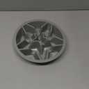 Leash Boss Slow Feeder Dog Bowls (2 Cup) Puzzle Dog Food Bowl - Fits into Elevated Pet Feeders - Slow Eating for Large, Medium & Small Sized Breeds - Gray (2 Cup - 7.5-8 Inch Feeder Holes)