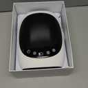 Hand Massager with Heat and Compression for Arthritis Pain Relief, with 5-Finger Individual Therapy, Fits All Hand Sizes,Rechargeable & Portable (White)