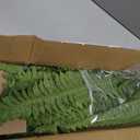 Fake Ferns - Set of 2 Faux Boston Ferns Large Artificial Plants, 40 Leaves per Bouquet, 35 Inches Large Artificial Ferns for Outdoors/Indoor Home, Office, Garden Decoration