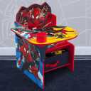 Delta Children Chair Desk With Storage Bin - Greenguard Gold Certified, Spider-Man