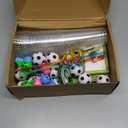 208Pcs Soccer Party Favors Party Supplies Contains Soccer Goodie Bags Cups Straw Stickers Mini Soccer Silicone Bracelets Keychains Thank You Tags Ideal Soccer Birthday Party Supplies for Team
