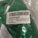 Perfashion Sequin Dress for Girls Sparkly Spaghetti Strap Dress Green Dance Bodycon Metallic Outfit Size 10-12 (Green)