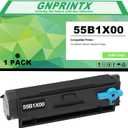 55B1X00 Black Toner Cartridge Replacement for Lexmark MS431 MX431 MX432 Printer (Smart Chip Inside No Setup Needed