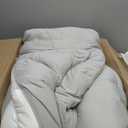 Mellow Marshmellow Comforter, Oeko-TEX Fabric (Gray, Twin/Twin XL)
