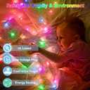 1500LED Christmas Lights Outdoor Use, 470ft 12 Modes Multicolor LED String Lights with Timer Dimmable, Waterproof Christmas Lights for Tree Wedding Xmas Patio Balcony Garden Decor Multicolor