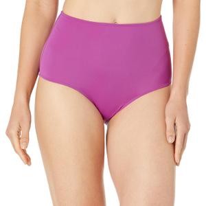 Amazon Essentials Women's High Waist Swim Bottom (Available in Plus Size) (Medium, Violet)