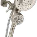 Moen 26009SRN Engage Magnetix 2-in-1 Combo Rain Showerhead with Detachable Handheld Shower Spray, Featuring Magnetic Docking System, Spot Resist Brushed Nickel