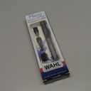 Wahl Micro Groomsman Battery Personal Trimmer for Hygienic Grooming with Rinseable, Interchangeable Heads for Eyebrows, Neckline, Nose, Ears, & Other Detailing - 05640-600