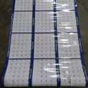 24" x 36" 2026 Wall Calendar Dry Erase - Large Starry Sky Calendar Wet & Dry Erasable Laminated 12 Month Annual Yearly Planner, Reversible, Horizontal/Vertical (2026 Wall Calendar)