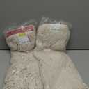 Matthew Cleaning 24oz 12Pack Cotton Mop Head Replacement,Looped-Open String Heavy Duty String Mop Refills,Universal Headband Blend,Floor Cleaning for Home, Industrial and Commercial Use(White)