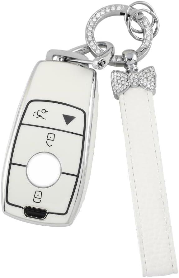 1797 White TPU Key Fob Cover