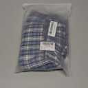 Washable Incontinence Underwear for Men - Reusable Boxer Briefs with Front Fly, Front & Rear Leak Proof, 120ml Absorbency (XL, Plaid Blue White, 3 Pack)