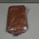 Travel Toiletry Bag for Men and Women, Travel Shaving Dopp Kit Water-resistant Bathroom Toiletries Organizer PU Leather Cosmetic Bags (Brown)