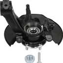 NewYall Front Right Steering Knuckle and Hub Bearing Assembly for Honda