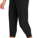 3 Pack Sweatpants for Women-Womens Joggers with Pockets Athletic Leggings for Workout Yoga Running (Small, Capri-black,coca Moncha,light Khaki)