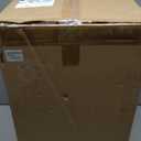 Luxury Marble Side Table,Square End Table for Modern Sofa and Bed, Living Room, Sofa, BedroomCalacatta Viola (11.8"L x 11.8"W x 19.6"H)