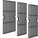 Criditpid 18 Inch Grill Grates for Charbroil Performance 463376519 Replacement Parts, Cast Iron Cooking Grid for Char-Broil 463377319, 463376419, 463376319, G470-0002-W1, G470-0003-W1, G321-0005-W1