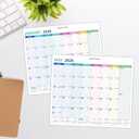 2 x 2026-2027 Magnetic Calendar for Refrigerator - 18 Monthly Calendar, Runs Now to Jun 2027, 13 x 11.3 In, Magnetic Fridge Calendar 2026 with Strong Magnets, Thick Paper, Ample Writing Space