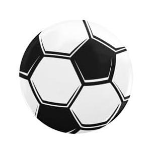 CafePress Soccer Ball 1" Round Mini Button Pin