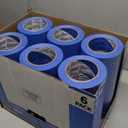 10 Rolls Blue Painters Tape 2 Inch, Bulk Masking Master Tape 60 Yards, Wall Masking Tape No Residue, Multi-Surface Painter's Tape for Wall Painting Edge Treatment DIY Crafts,600 Yards Totally