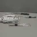 KEENSTAR Electric Knife for Carving Meat, Turkey, Bread, 150W Electric Knife Set with 2 Serrated Stainless Steel Blades & Serving Fork for Slicing Poultry, Ham & More, Ergonomic Handle & Safety Lock