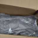 NEVERLAND Boat Cover 20-22 ft 600D Waterproof Boat Covers Fits Bass, V-Hull, Tri-Hull, Fish & Ski, Runabout Bowrider Boat, 20' 21' 22' feet Heavy Duty Canvas Trailerable Boat Cover Gray