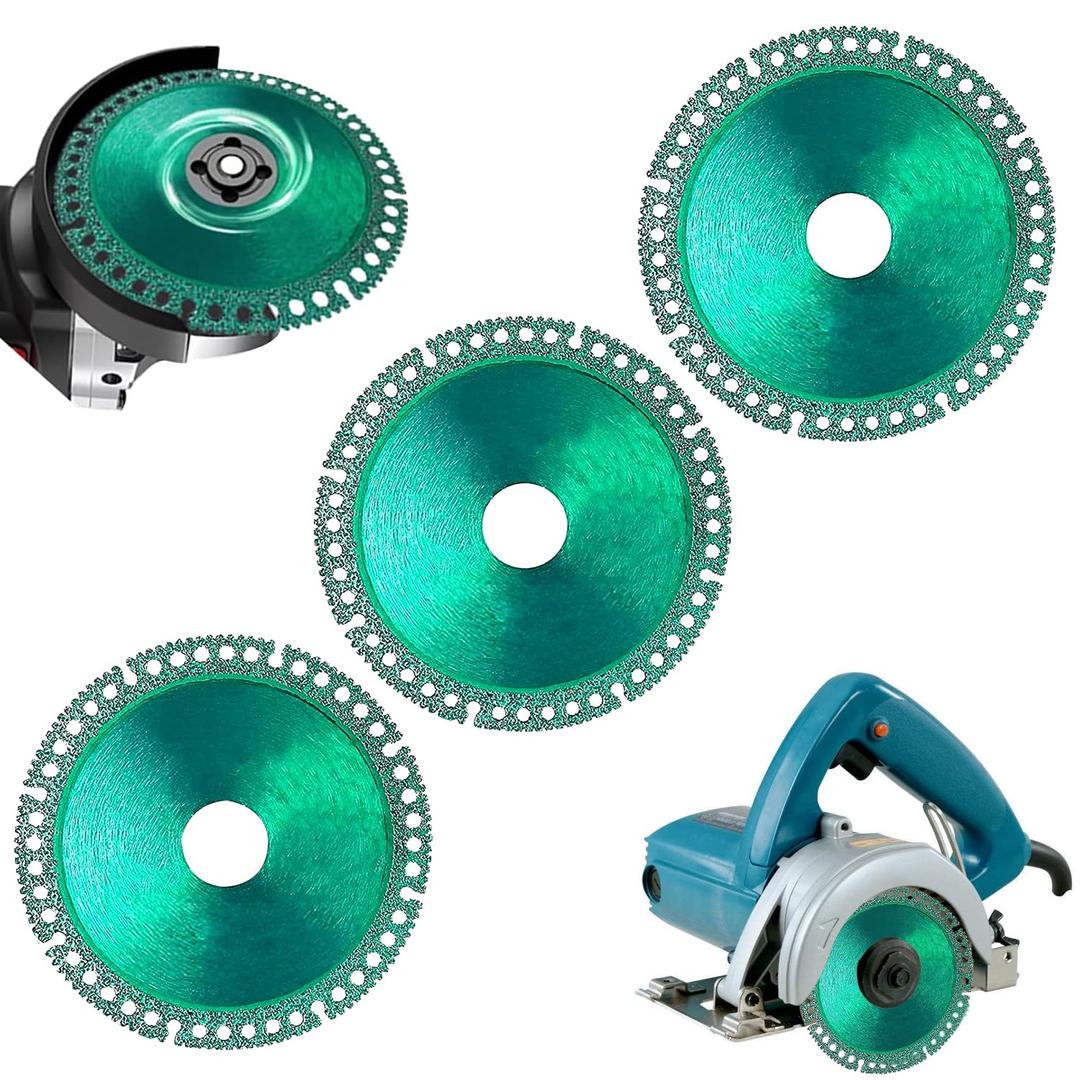 Indestructible Discs for Grinder, Angle Grinder Cutting Disc,Composite Multifunctional Cutting Saw Blade, Cut Everything in Seconds, Used for Cutting and Grinding Materials(3pcs)