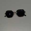 Livho Novelty Aviator Sunglasses, Black Grey+gold Grey, Medium