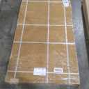 Bathtub Shower Door Frameless, 55-60" W x 60" H Sliding Tub Shower Door, 1/4''(6mm) SGCC Tempered Glass with Explosion-Proof Film Nano Coating, Stainless Steel Hardware, Matte Black