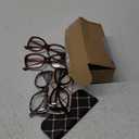 SIGVAN Progressive Multifocus Reading Glasses for Women Men Blue Light Blocking Spring Hinge Computer Multifocal Readers (4 Mix-1)