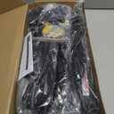 8 Pack 40W LED Black Light Bar, Black Lights Light Up 4000ft with Switch+Plug+6ft Cord, for Glow Party Supply, Halloween, Bedroom, Body Paint, Fluorescent Party