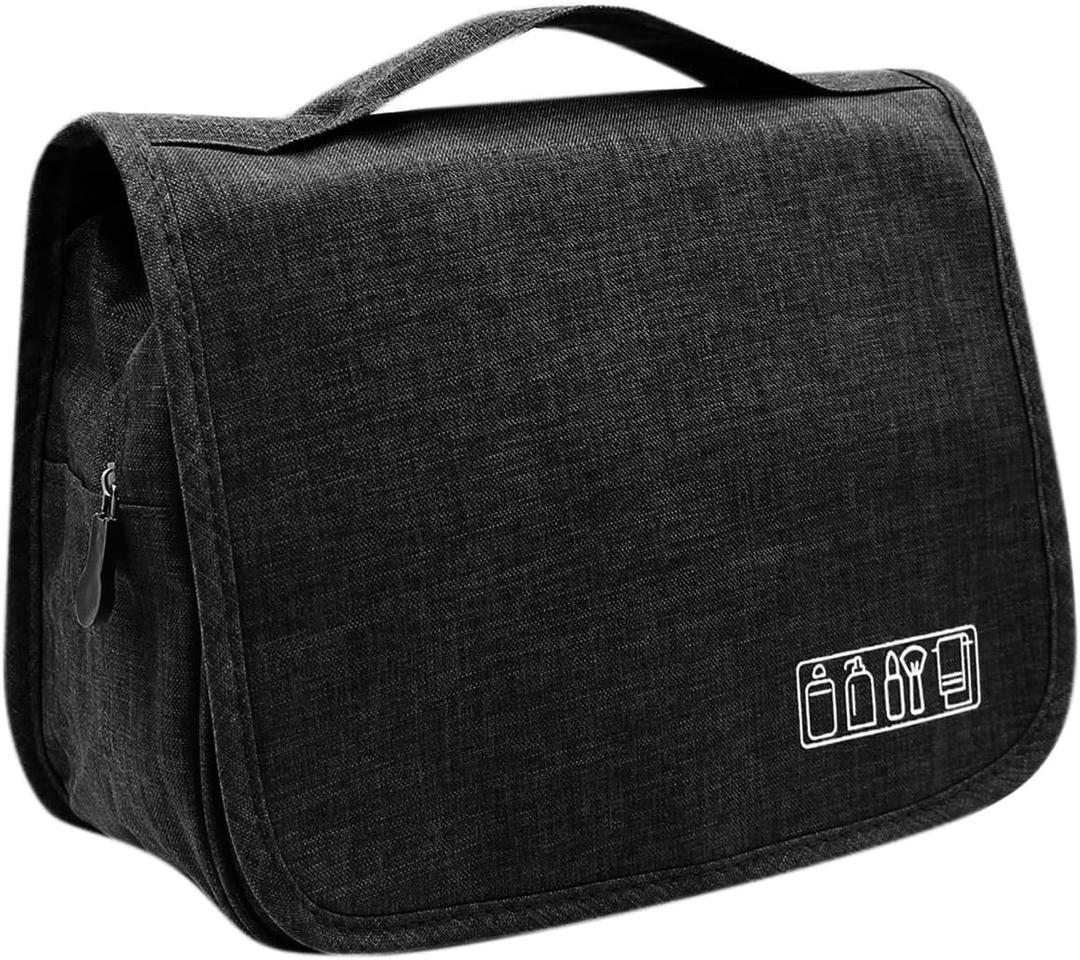 AIBEARTY Portable Waterproof Travel hanging Toiletry Bag Makeup Pouch Travel Hanging Organizer Bag for Women Girls