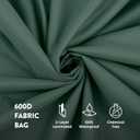 ZOBER 600D Oxford Fabric Large Christmas Tree Storage Bag - Fits 9 Ft Artificial Trees - Tear Proof Waterproof Christmas Tree Bag For Storage Box For Xmas - Strong, Durable Handles - Card Slot - Green