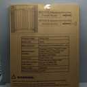 Fairy Baby Narrow Baby Gate for Doorways Stairs, 24-29 inch Wide Pressure Mounted Walk Through Metal Auto Close Safety Child Gates for Kids or Pets, Black