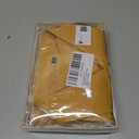 Men's Long Sleeve Dress Shirts Regular Fit and Wrinkle Free Stretch Buttown Down Shirt with Pocket (Yellow, M)