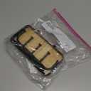 Jewelry Organizer Stand, Necklaces Holder with Wooden Tray, Necklace Display Stand Jewelry Storage Hooks for Necklace, Bracelets, Earrings, Ring, Keys, Watches (Black)