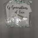 2 x Acrylic Wedding Sign Generations of Love Signs for Ceremony Modern Calligraphy Arch Acrylic Table Top Signs for Wedding Reception and Event Party Table Decor (White Eucalyptus Leaves)