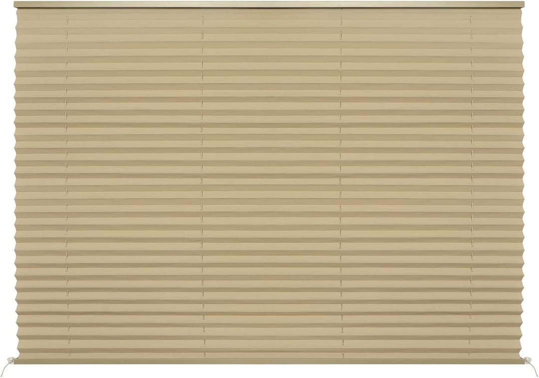NOVINO RV Blinds Shades for Camper Window, RV Pleated Shades Camper Blinds for Travel Trailers Motorhome Motor Coach-50 W x 38" L