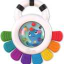 Baby Einstein Outstanding Opus The Octopus Sensory Rattle & Teether Multi-Use Toy, BPA Free & Chillable, 3 Months & up, Multicolored, Opus Rattle & Teether