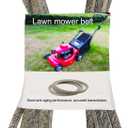 Lawn Mower Deck Belt for MTD 754-04122 954-04122 954-5834 754-0330 954-0330 Toro 112-5834 AYP 105732X 120302X 125907X 193214 532125907 532193214 Ariens 21546076, 532125907 1/2 x 90