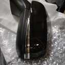 Dasbecan Right Passenger Side Mirror Assembly Compatible with 2019-2024 Toyota Rav4 Side View Midnight Black Metallic w/Power Heated Mirror Turn Signal BSD Replaces# 879100R271 8Pins