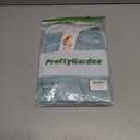 2 x PRETTYGARDEN Women's Faux Leather Tube Tops 2025 Summer Strapless Asymmetrical Ruched Bandeau Shirts Going Out Club Outfits (L)